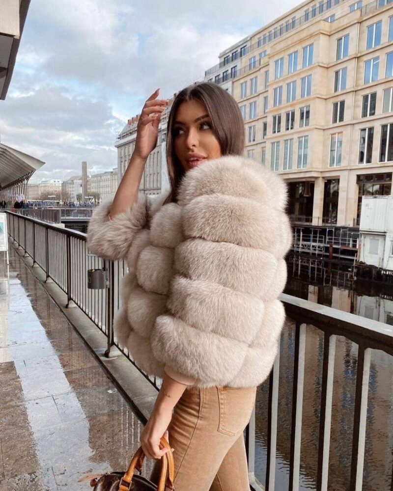 Aria Moda’s fur outfits are all things gold which every woman must buy during winters